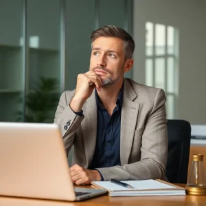 A person considering options for hiring a family law attorney