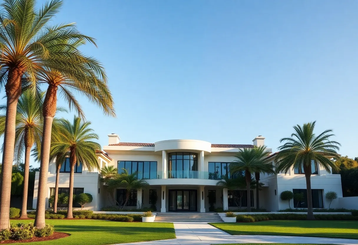 Luxurious Beverly Hills mansion with elegant design