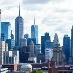 Representation of New York City business community supporting mayoral candidate