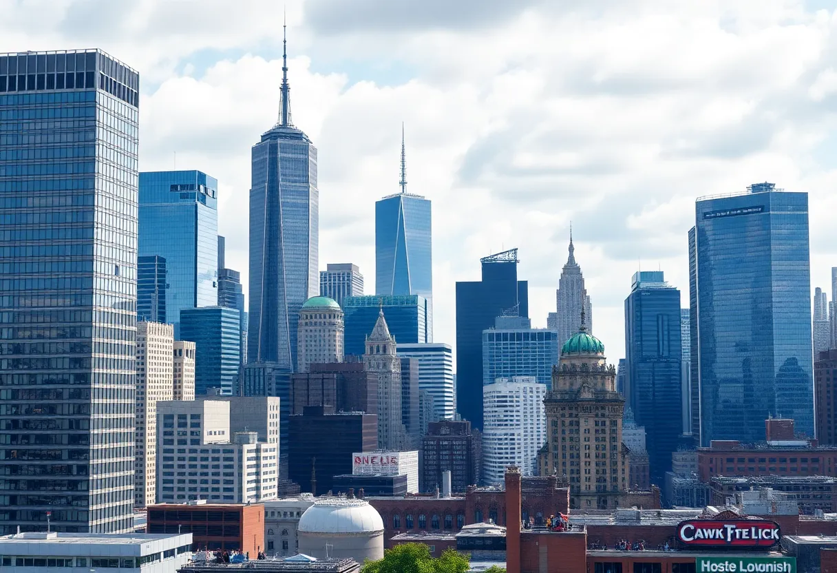 Representation of New York City business community supporting mayoral candidate