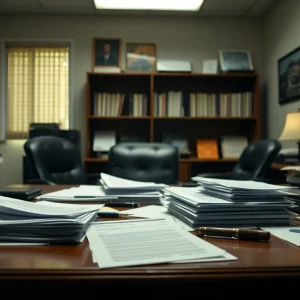 Symbolic representation of real estate fraud investigation