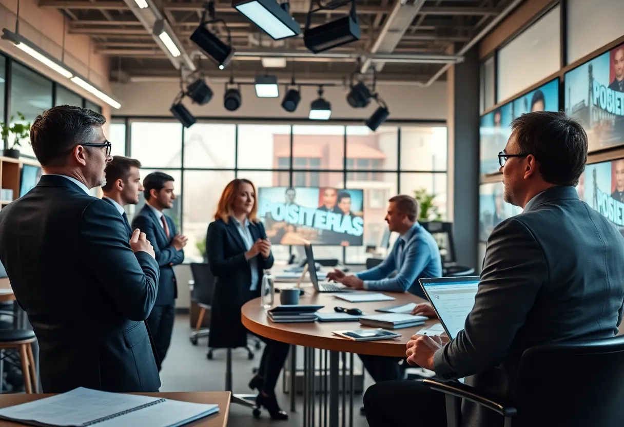 NC Newsline editorial team discussing political coverage