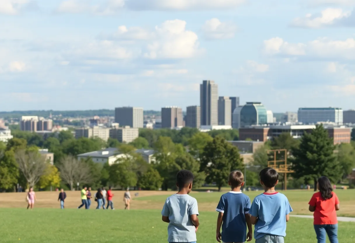 A scenic view of Raleigh, symbolizing community leadership.
