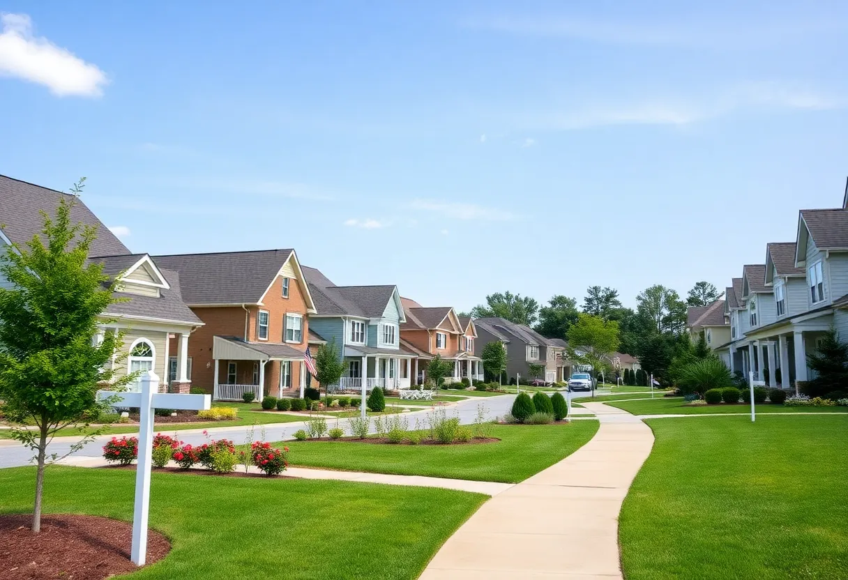 A neighborhood in Raleigh NC ideal for home buyers
