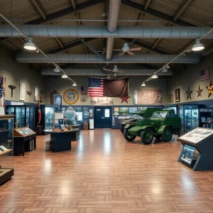 Conceptual image of the North Carolina National Guard Museum