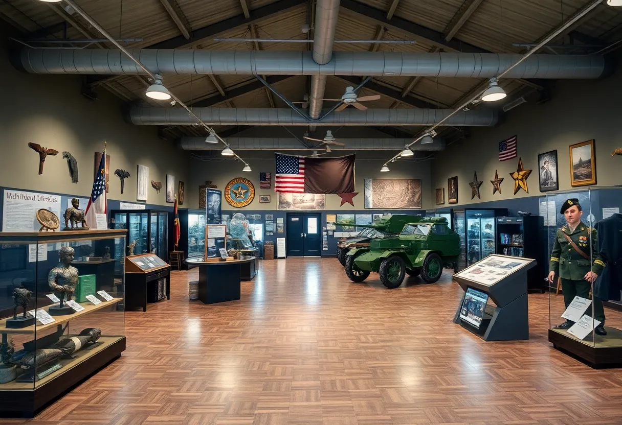 Conceptual image of the North Carolina National Guard Museum