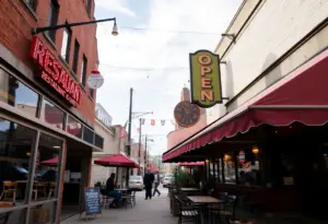 A street view of Raleigh showcasing restaurant closures and new ventures.
