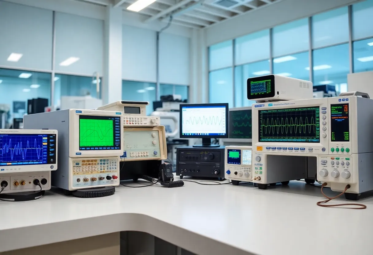 Laboratory featuring Ralliant's precision technology products.
