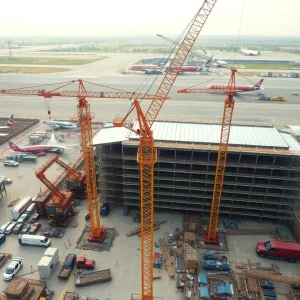Construction at Raleigh-Durham International Airport