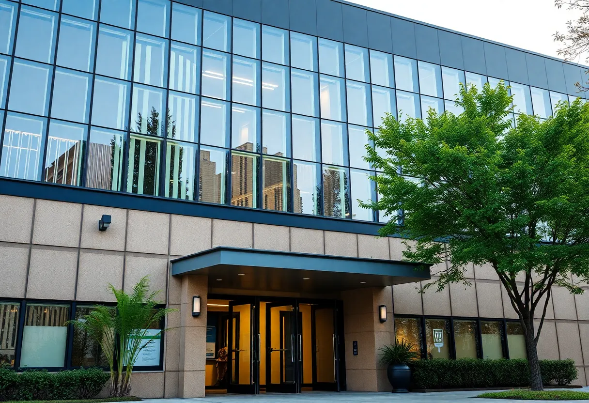 RTI International headquarters building showcasing a professional research environment
