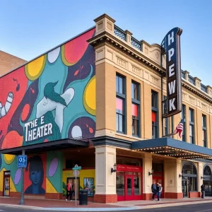 Renovated historic building for Skin and Bones Theater in Durham