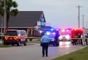 Emergency response at Southport restaurant shooting scene