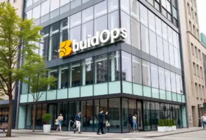 BuildOps new office building in Raleigh from the outside