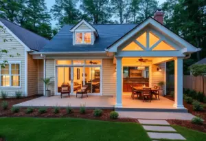 Planning a home addition in Raleigh NC with modern design elements.
