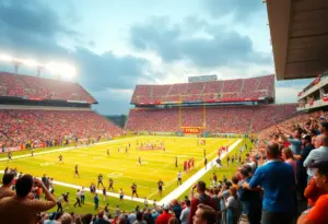 NC State Wolfpack against Campbell Camels at Carter-Finley Stadium