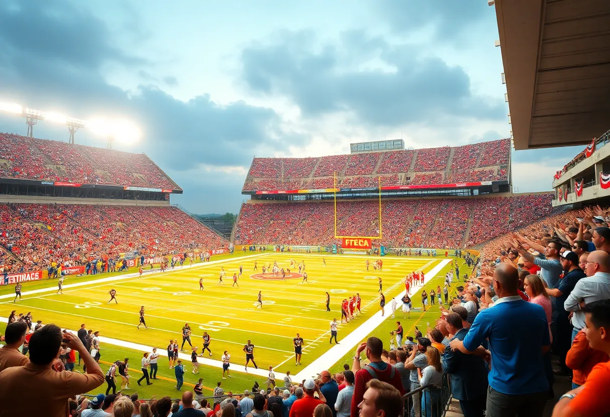 NC State Wolfpack against Campbell Camels at Carter-Finley Stadium
