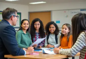 Candidates discussing budget challenges and school safety