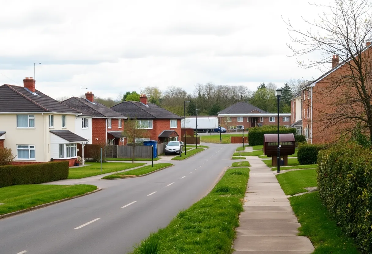 Visual depiction of community concerns in Smithfield over a proposed outdoor storage facility.