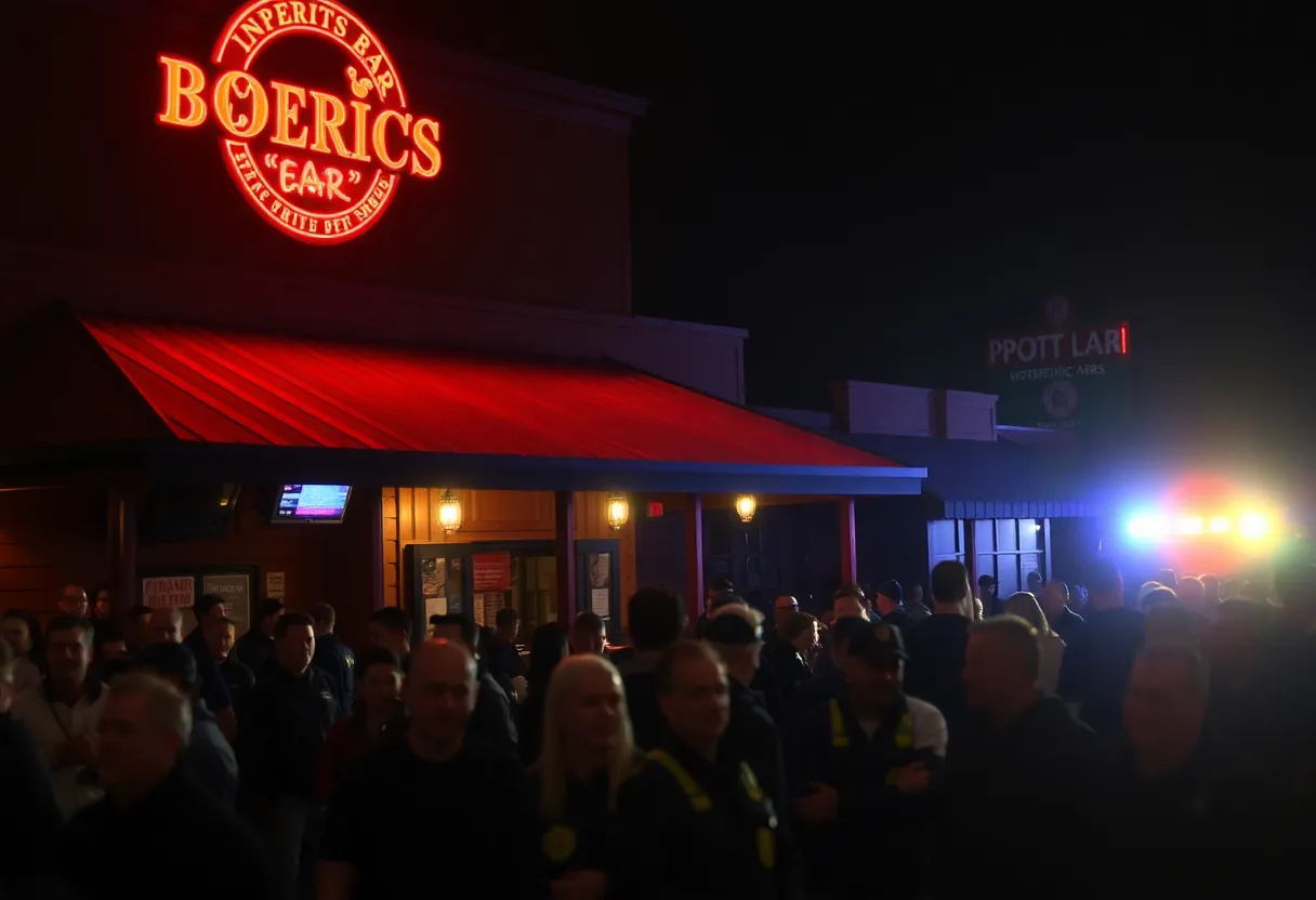 Police responding to a shooting incident at a Raleigh sports bar