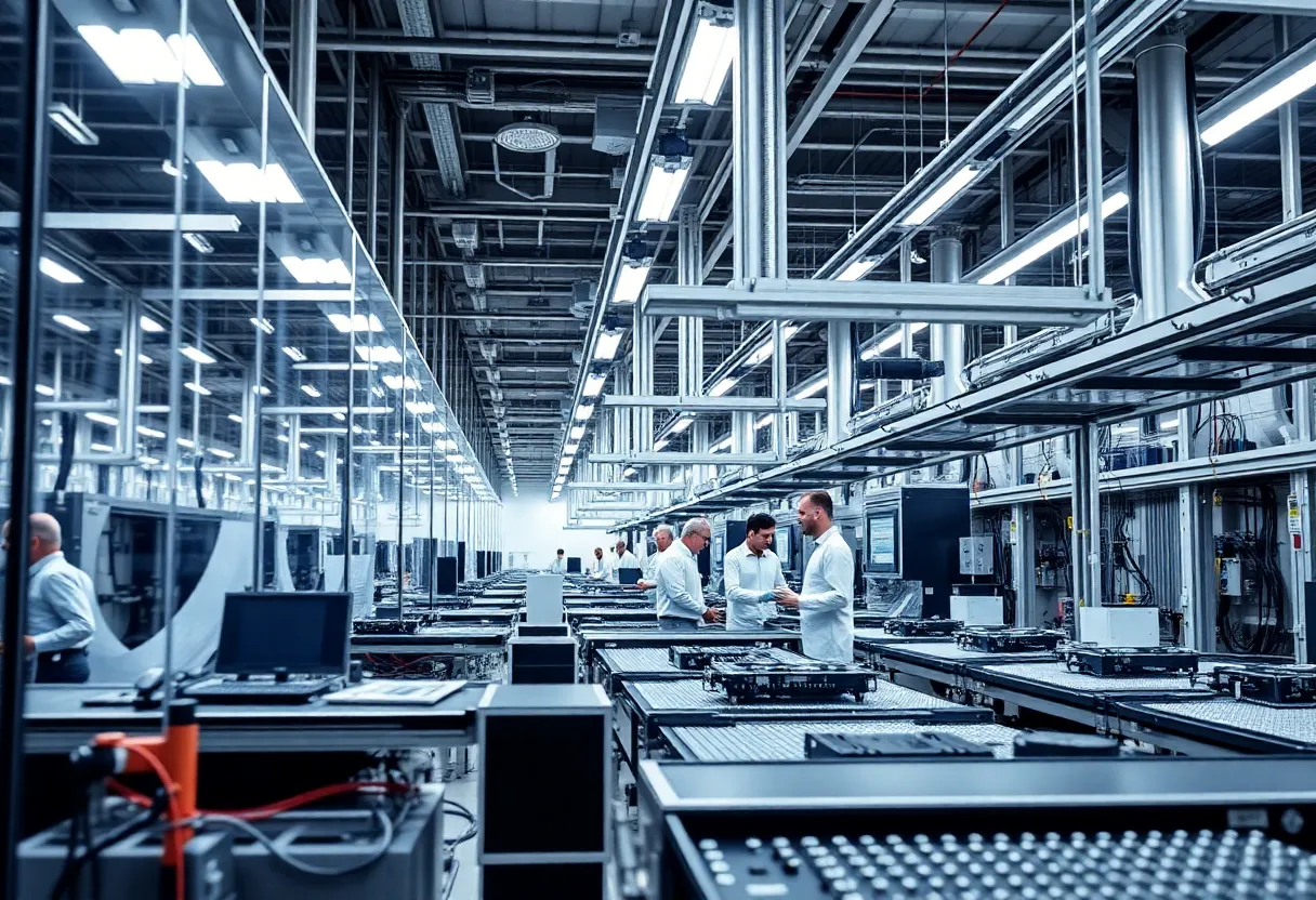 Advanced semiconductor manufacturing facility