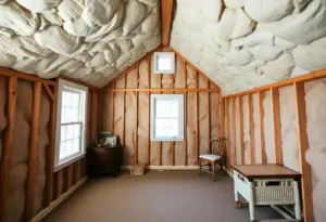 A newly insulated home in Raleigh NC.