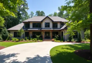 Custom designed home in Raleigh, North Carolina