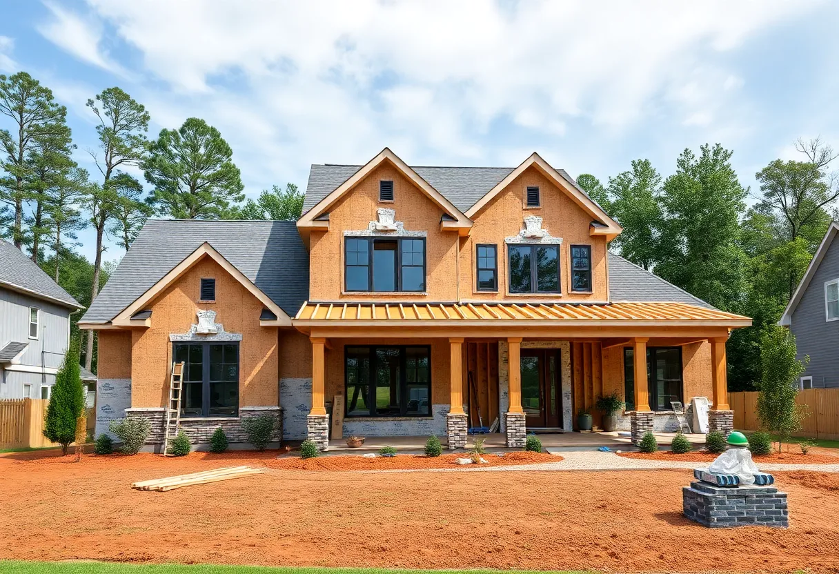 Custom home construction in Raleigh, NC
