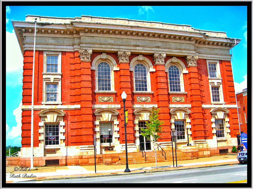 City hall building exterior under a clear sky