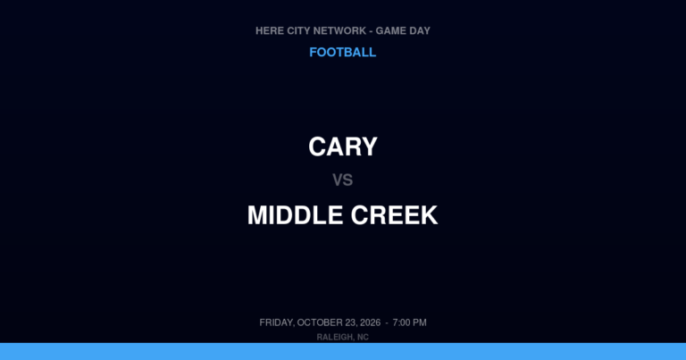 Cary 0, Middle Creek 56
