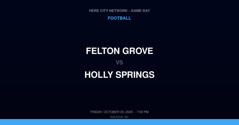 Felton Grove 7, Holly Springs 49