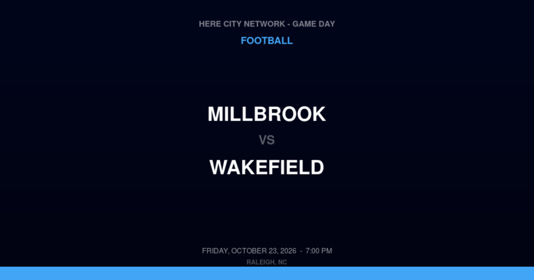 Millbrook 59, Wakefield 0