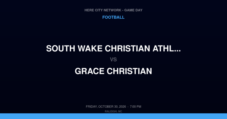South Wake Christian Athletics at GRACE Christian