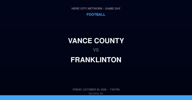 Vance County at Franklinton