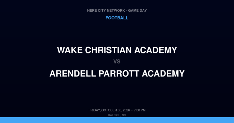 Wake Christian Academy at Arendell Parrott Academy