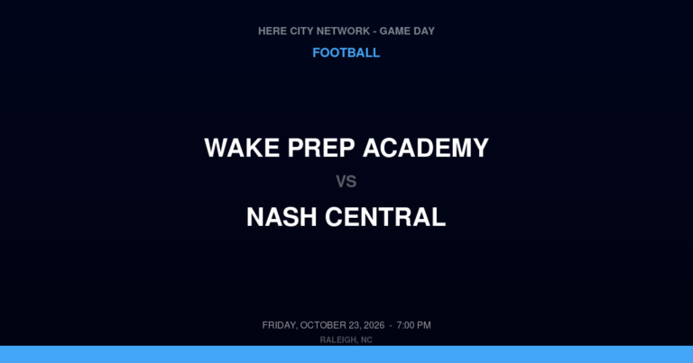 Wake Prep Academy 2, Nash Central 14